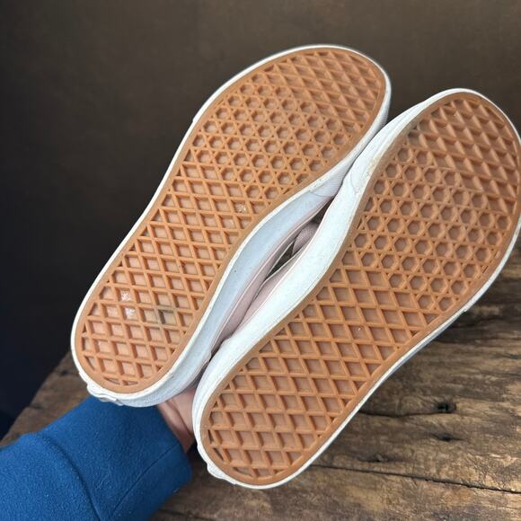 Vans Old Skool Pink Canvas Lace Up Sneakers Women’s 6 EU 38 Classic Skate Shoes - Picture 6 of 7